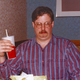 Erie, PA, fast-food consumer Don Turnbee, moments after the consumption of a third beverage refill.